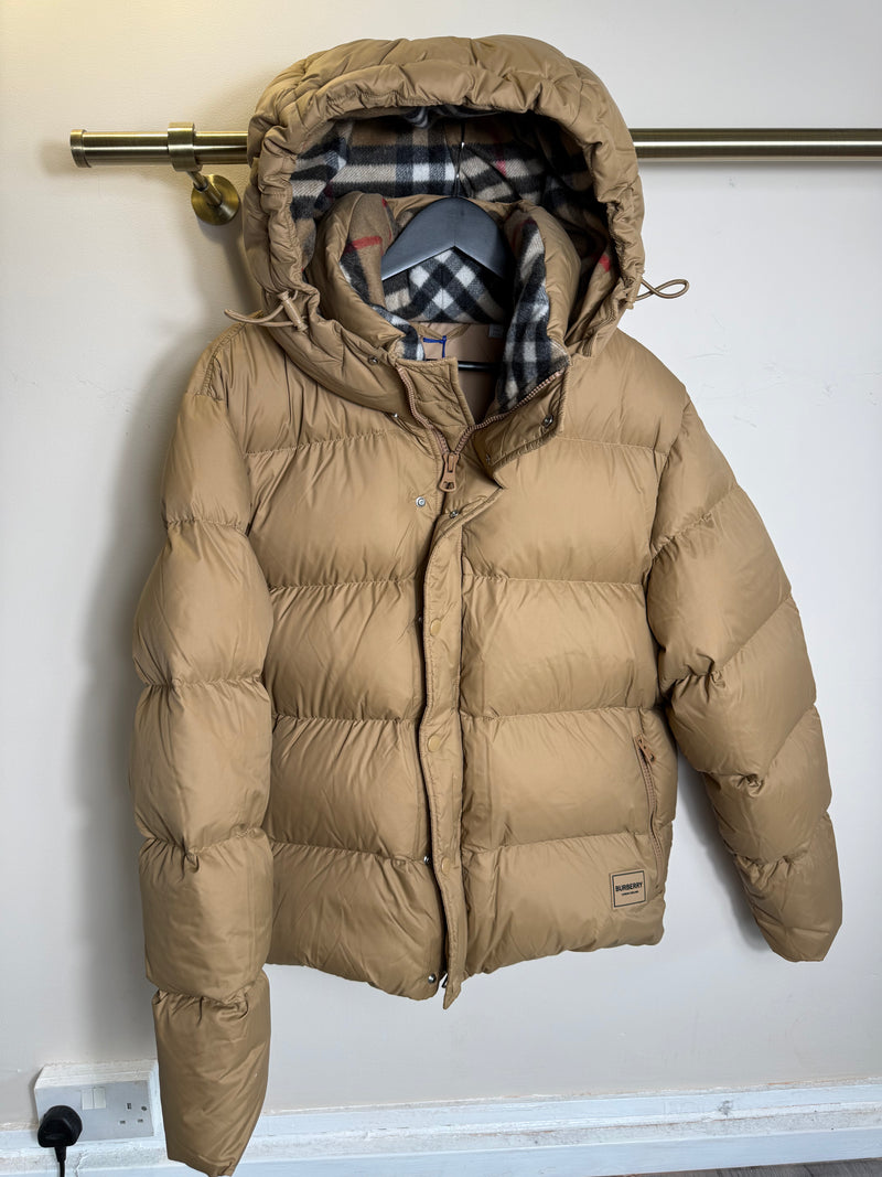 Burberry Halsby Puffer Beige