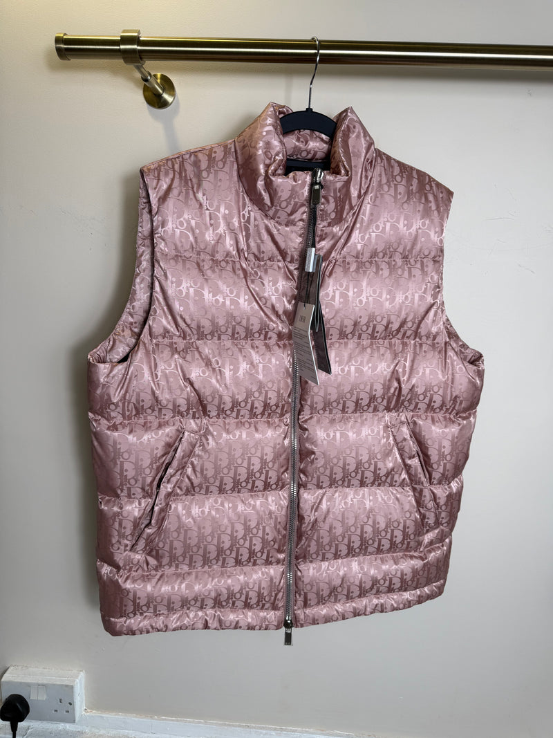 Dior Oblique Salmon Pink Gilet