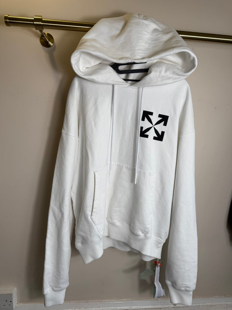 Off-White Arrow Hoodie White