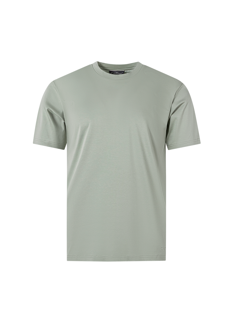 Catini Firenze Plain T-Shirt Soft Emerald