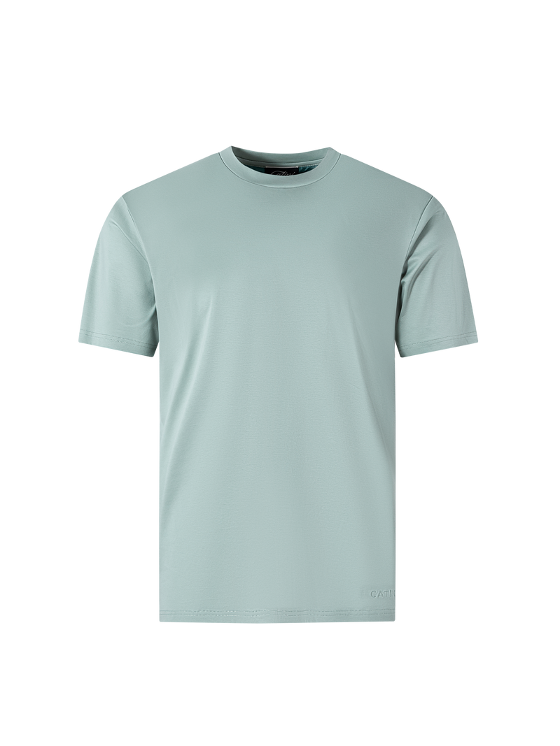 Catini Firenze Plain T-Shirt Frosted Jade