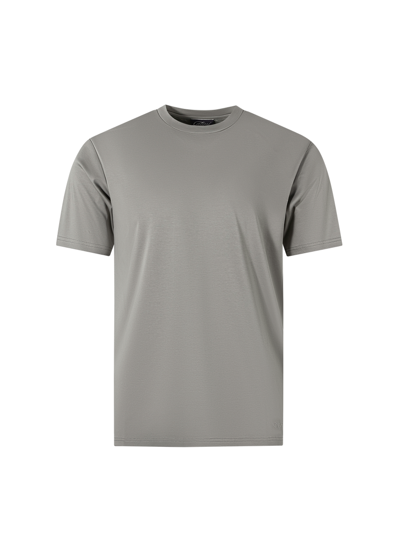 Catini Firenze Plain T-Shirt Stone Grey