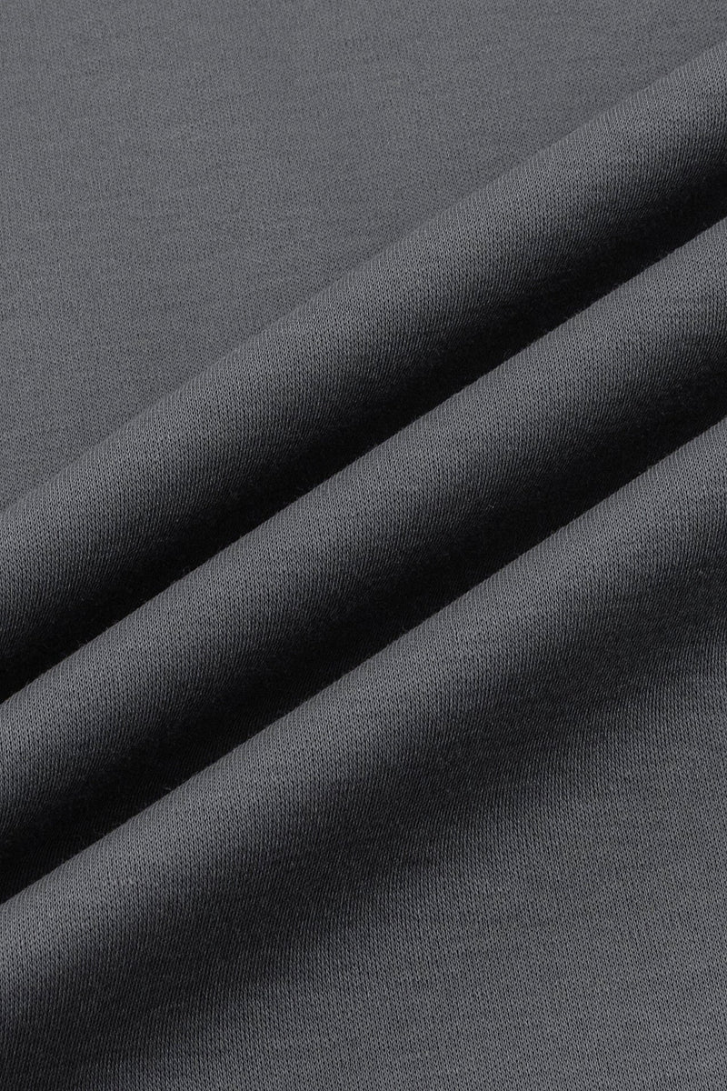 Catini Firenze Nylon Shoulder Panel T-Shirt Grey