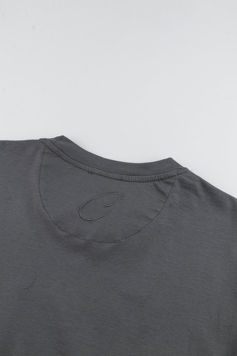 Catini Firenze Pocket T-Shirt Dark Grigio Grey