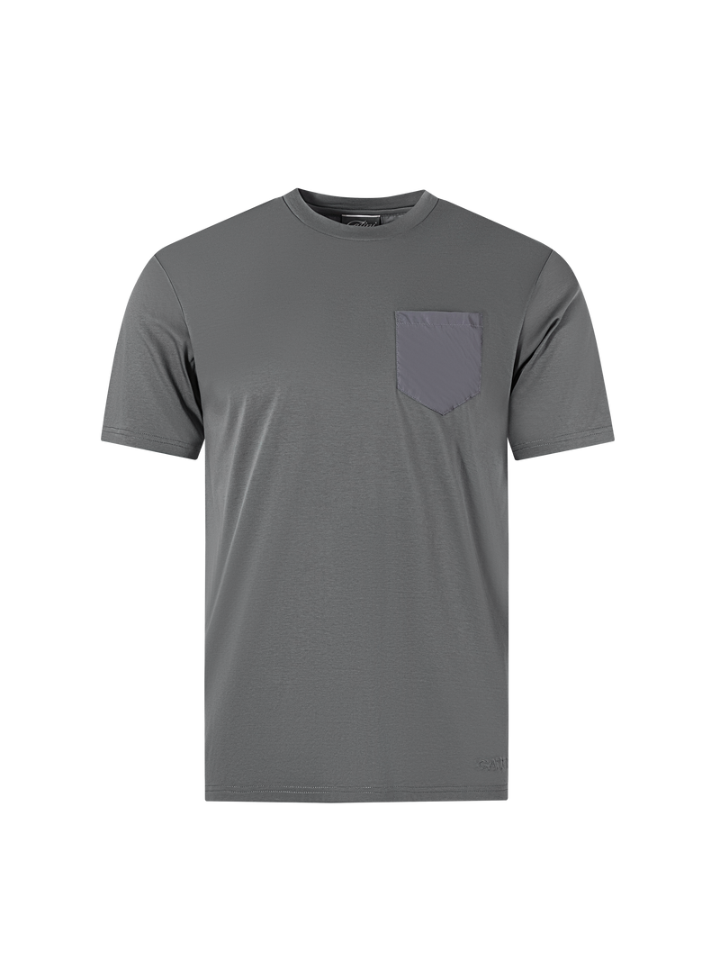 Catini Firenze Pocket T-Shirt Dark Grigio Grey