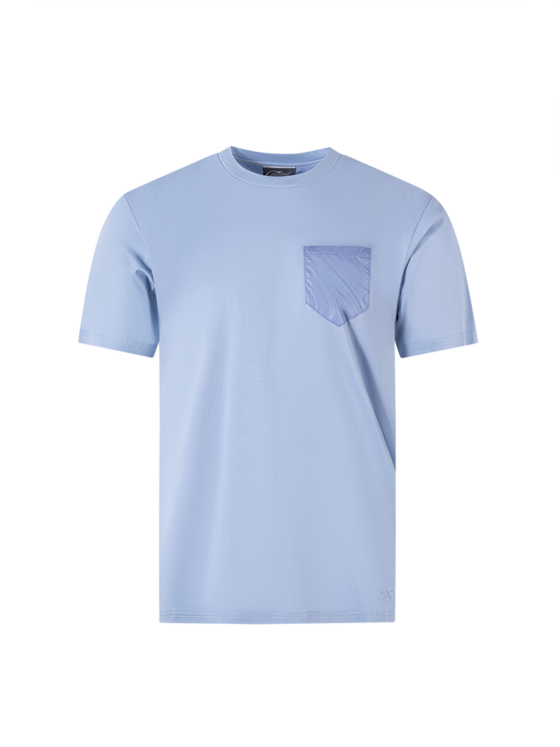 Catini Firenze Pocket T-Shirt Light Blue