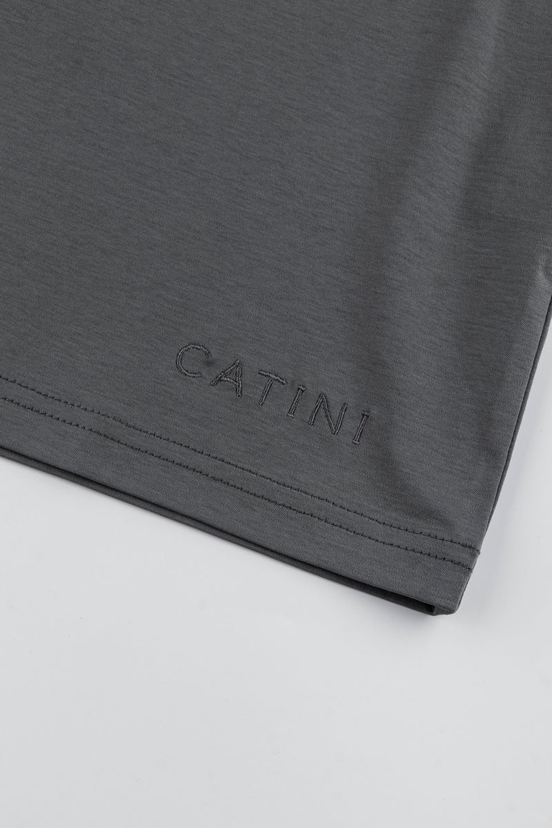 Catini Firenze Pocket T-Shirt Grigio Grey/Light Grey