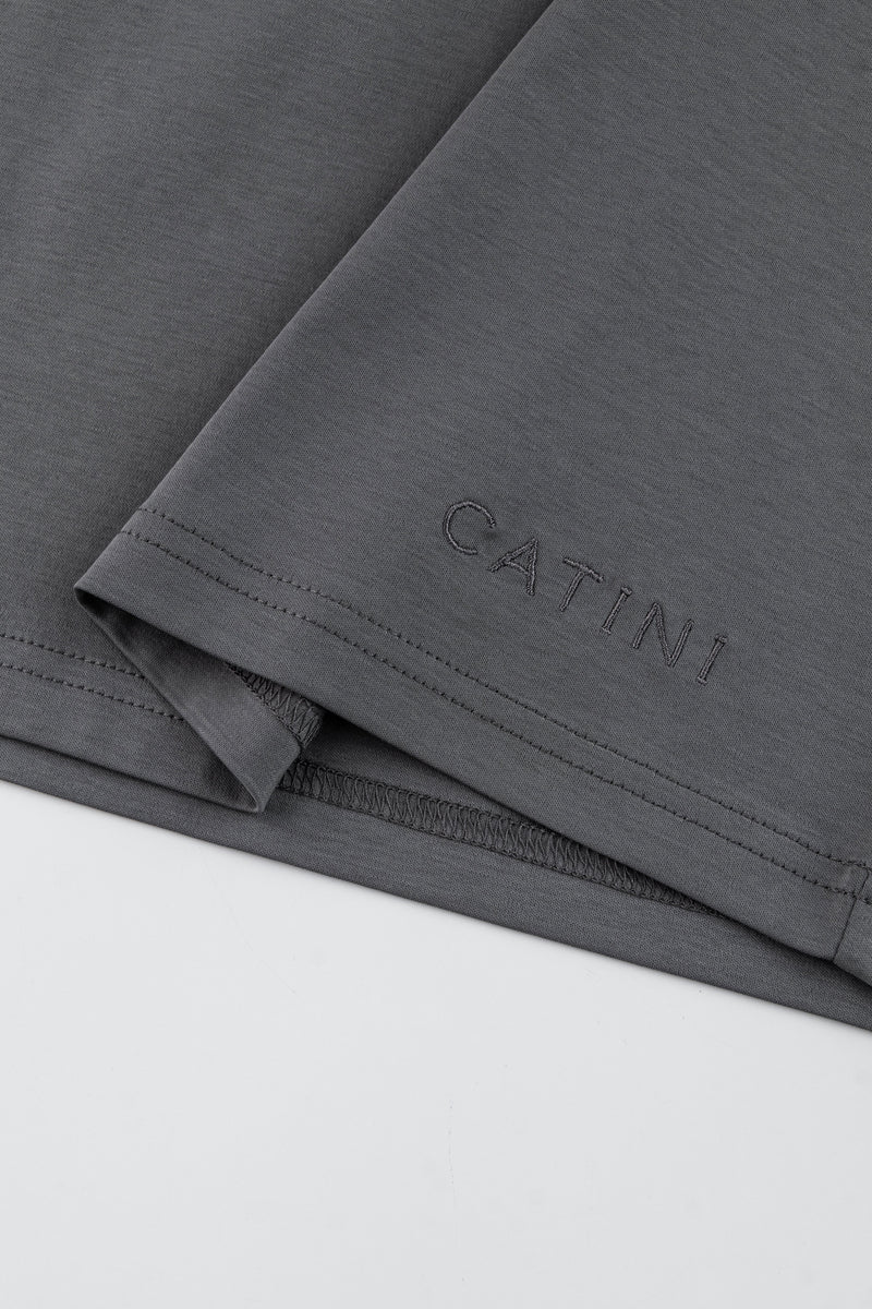 Catini Firenze Pocket T-Shirt Grigio Grey/Light Grey