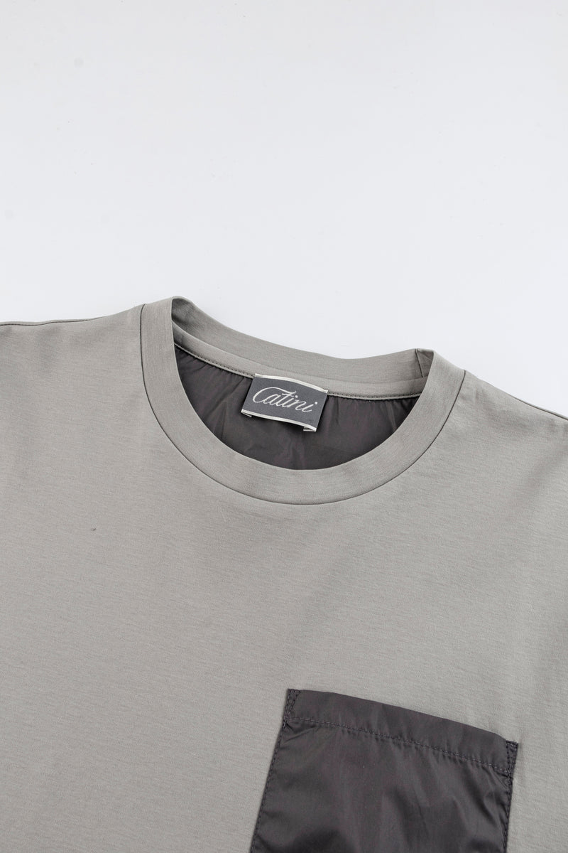 Catini Firenze Pocket T-Shirt Champagne/Tuscan Stone