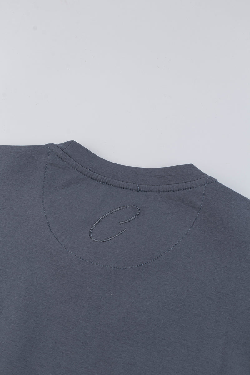Catini Firenze Pocket T-Shirt Steel Blue