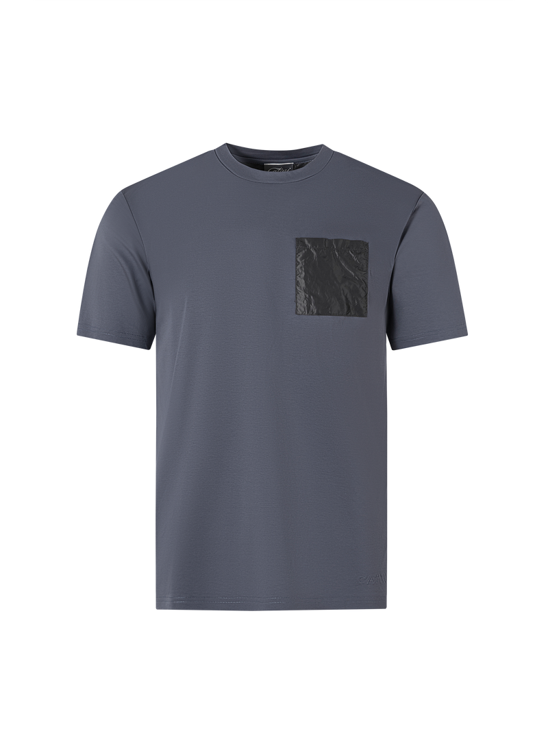 Catini Firenze Pocket T-Shirt Steel Blue