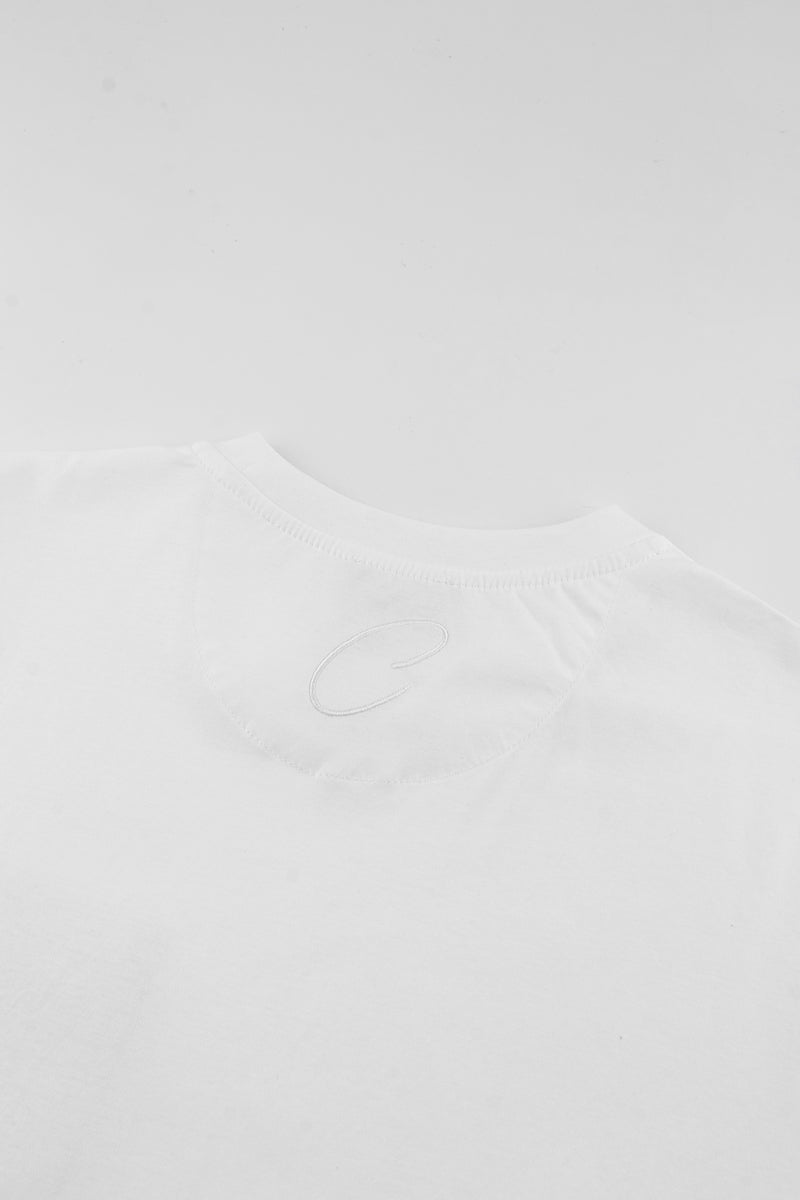 Catini Firenze Pocket T-Shirt White/Arenaria Beige