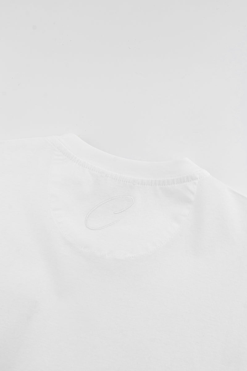 Catini Firenze Pocket T-Shirt White/Deep Blue