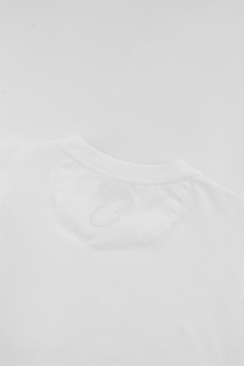 Catini Firenze Pocket T-Shirt White/Steel Grey
