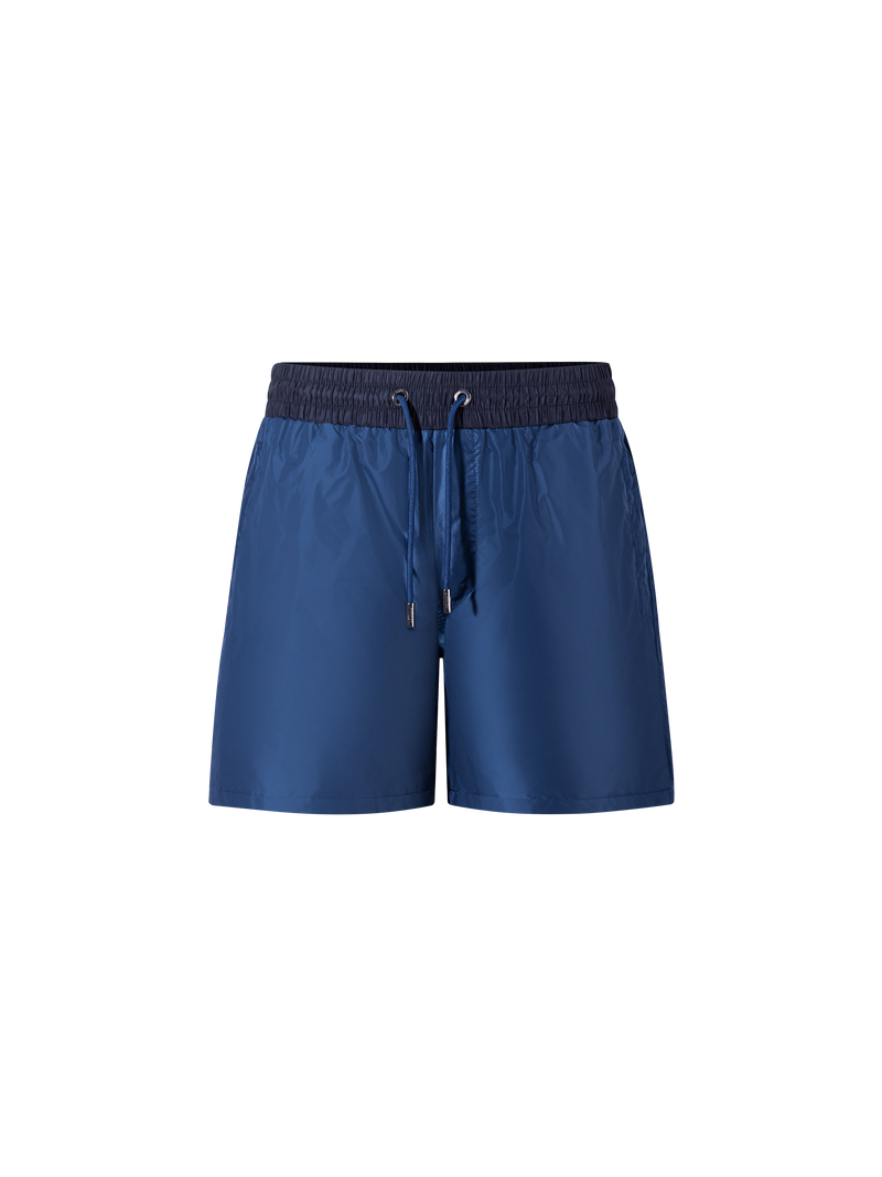Catini Baratti Contrast Waistband Versatile Shorts Dark Blue/Navy Blue
