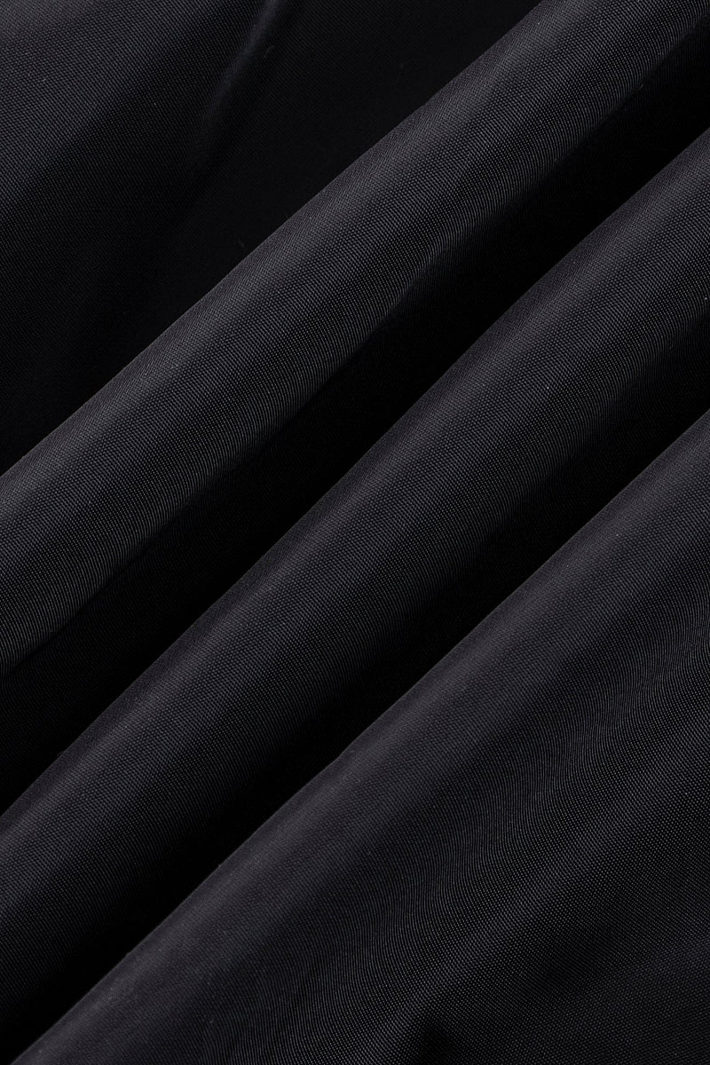 Catini Baratti Contrast Waistband Versatile Shorts Black/Dark Grey