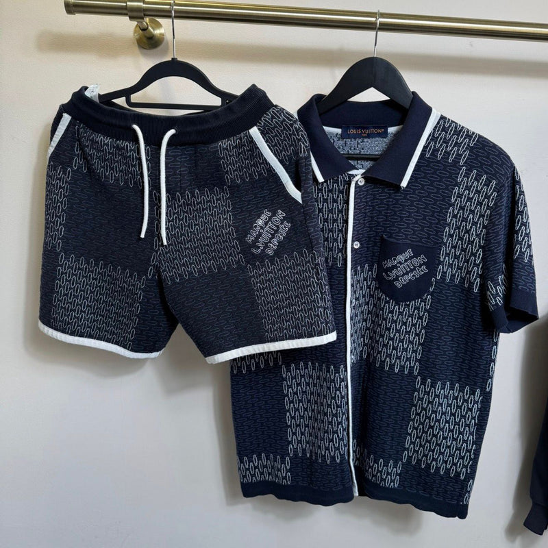 Louis Vuitton Jacquard Short Set