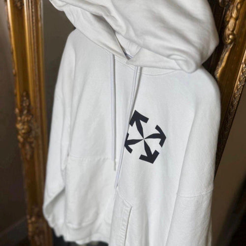 Off-White Arrow Hoodie White