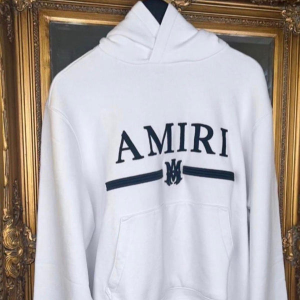 Amiri MA Logo Hoodie White