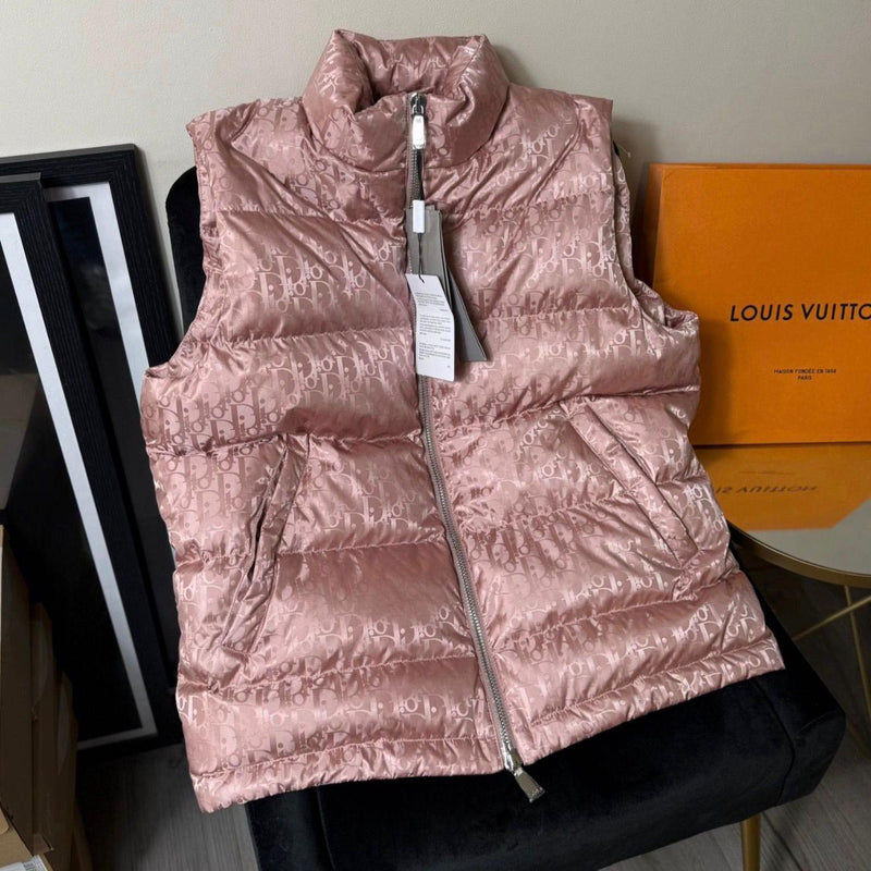 Dior Oblique Salmon Pink Gilet