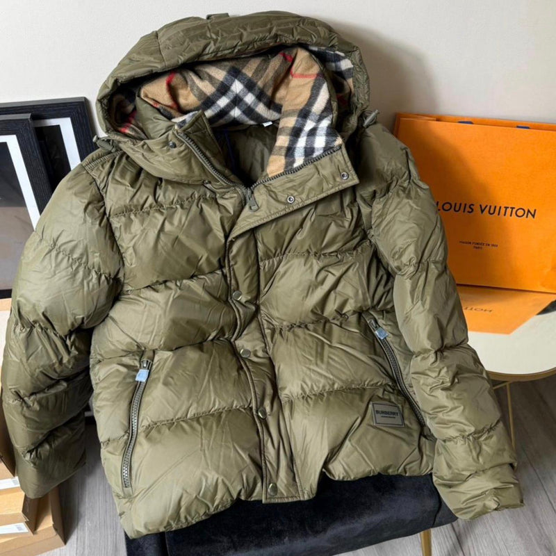 Burberry Halsby Puffer Khaki